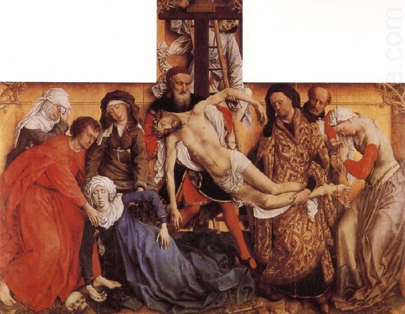 Rogier van der Weyden Descent from the Cross china oil painting image